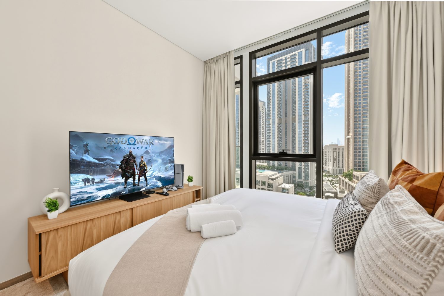 Bedroom with PS5